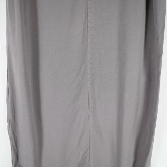 Calvin Klein Jeans Women's V-neck Thin Strap Gray Midi Dress Lightweight Size S - Picture 4 of 13